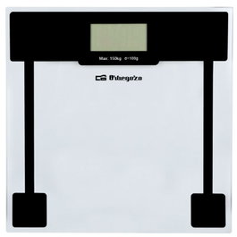 Orbegozo Báscula de baño PB 2210 hasta 150 kg Cristal